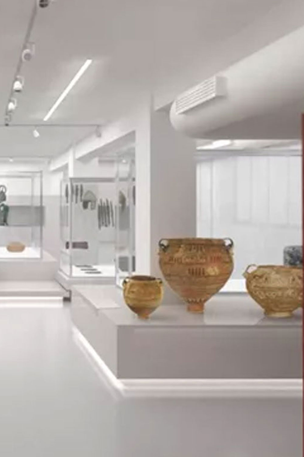 Εφαρμογές corian σε Μουσεία